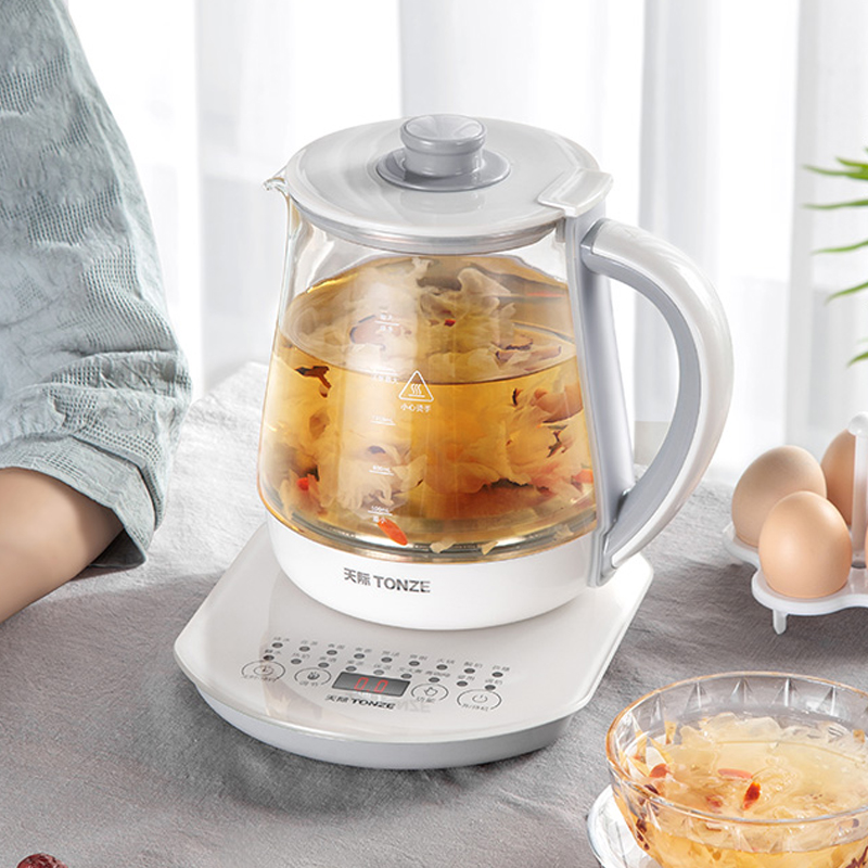 天际养生壶家用多功能大容量煮茶器办公室小型玻璃电水壶养身茶壶