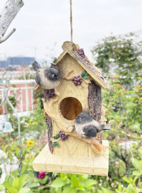 美式乡村复古阳台花园庭院装饰品