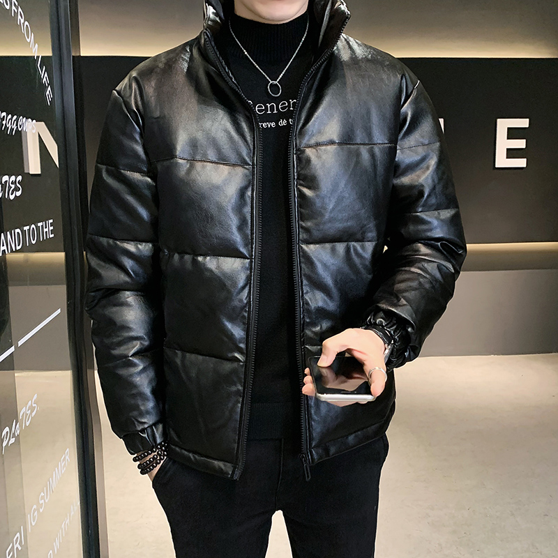 MY8900P135控175冬季男士皮外套潮简约保暖棉衣皮棉袄男上衣，男装棉衣，星座1101-1