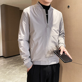 JK2262P78控108男士百搭外套简约男装短款秋新款上衣潮流夹克衫，男装夹克，星座1101-1