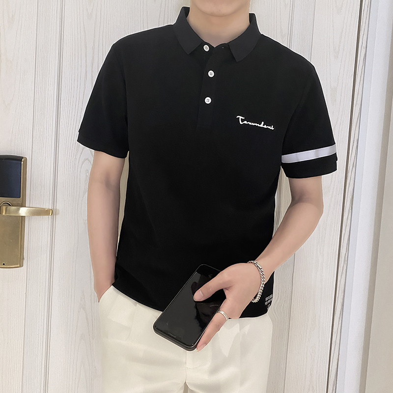 PL1157-P58控78时尚休闲保罗衫男士韩版短袖POLO衫ins潮T恤上衣夏,男装Polo衫,星座1101-1