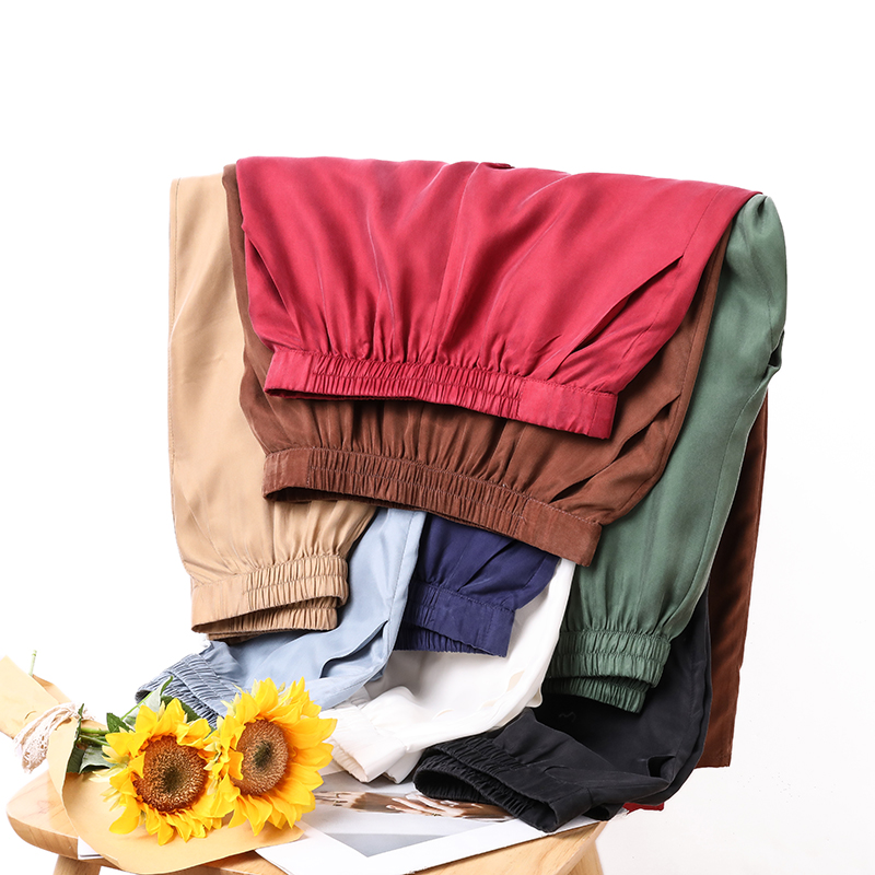 垂感丝滑！真铜氨丝裤子女