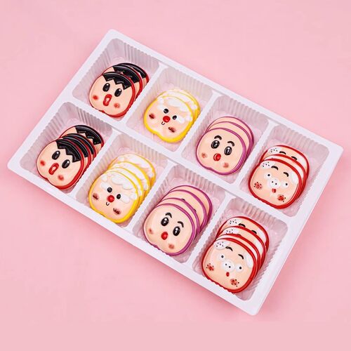 嘟嘟脸巧克力蛋糕装饰生日插件