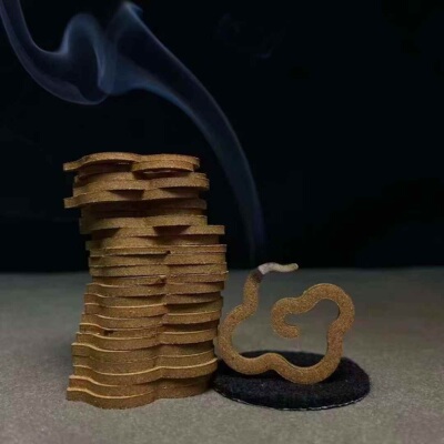 纯绿棋楠无粘粉中祥云
