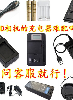 适用CCD老相机电池充电器USB适配器双充座充5号7号充电电池