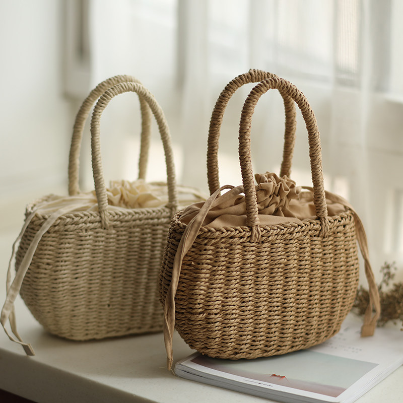 包包女2022新款潮日系女包手提草編包元氣少女百搭沙灘度假女包在類目 箱包皮具/熱銷女包/男包, 女士包袋中 - 來自Buy2taobao.com提供專業的淘寶代購服務