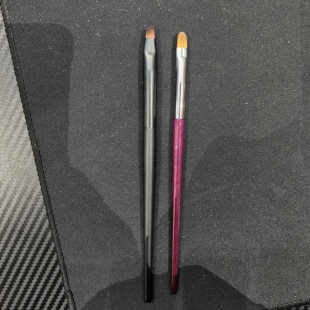 斜角眼线刷+星语唇刷遮瑕刷  两支组合