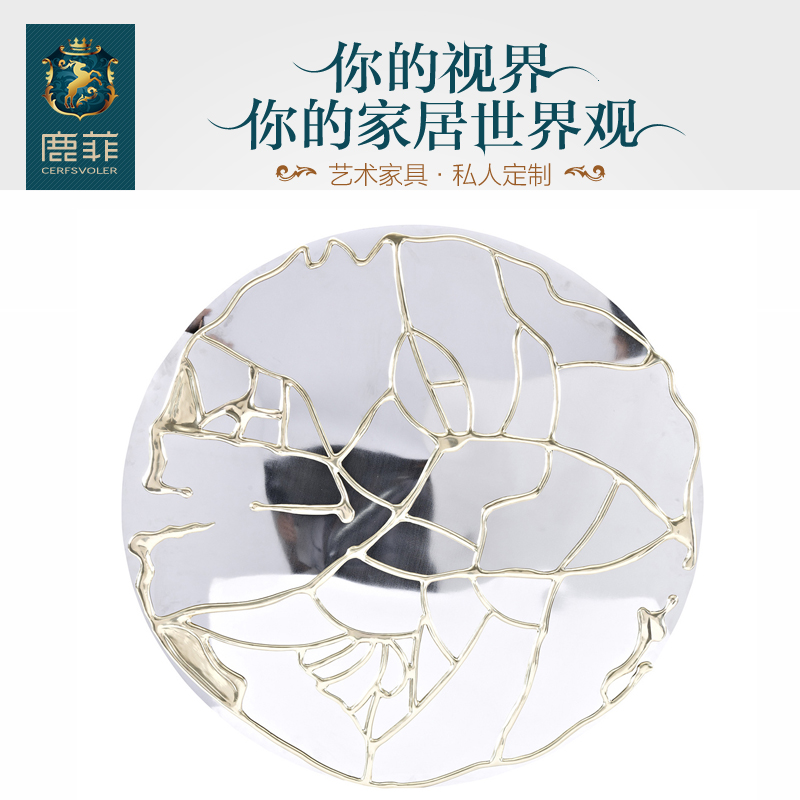 创意银边艺术化妆镜装饰镜个性客厅沙发墙挂镜欧美玄光镜壁炉镜子|msdalam kategori perabot kediaman, Mirrors, lain - dari Buy2taobao.com untuk memberikan perkhidmatan ejen Taobao profesional membeli