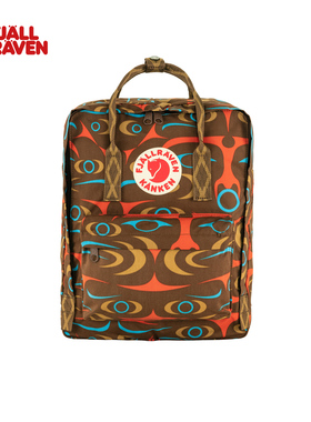 fjallraven瑞典北极狐双肩包kanken art 艺术款学生书包 23200255