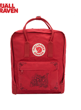 fjallraven/北极狐双肩包子鼠本年限量款kanken 红色书包23610C