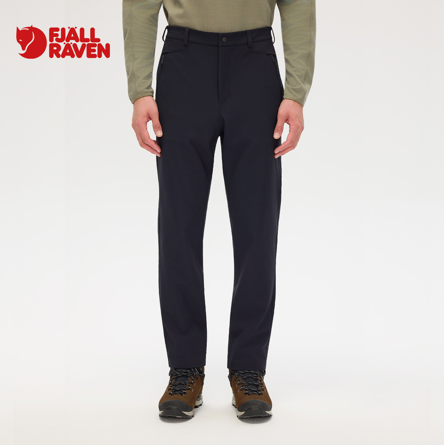 北极狐25秋冬新品男士加厚碎羽绒保暖城市户外休闲裤022521031