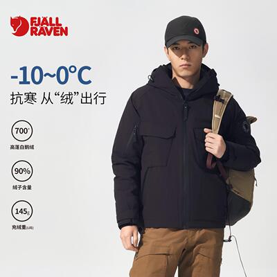 男女防泼水聚热保暖鹅绒服