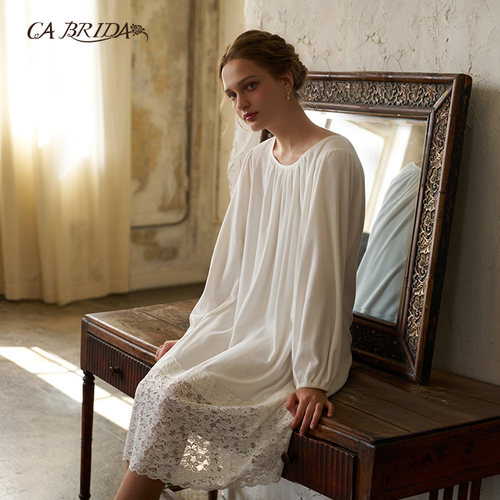 CABRIDA法式复古奢华睡裙