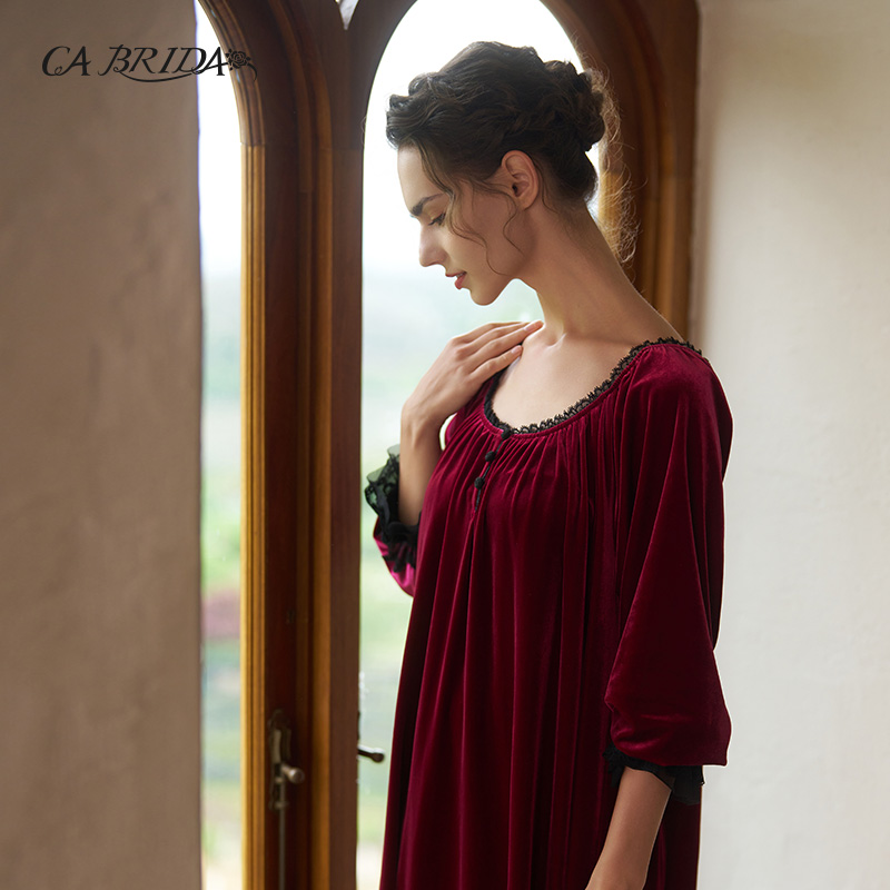 CABRIDA/嘉德丽亚丝绒套装女