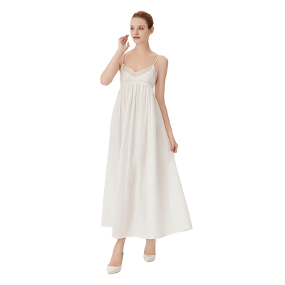 CABRIDA/嘉德丽亚棉吊带睡裙