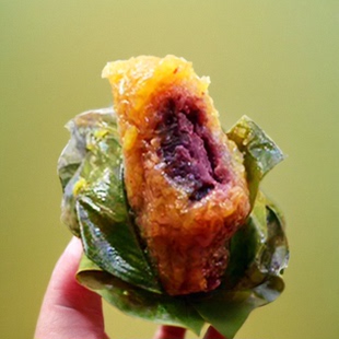 黄山特产颜公河农家大肉粽豆沙粽蜜枣粽红豆粽手工徽州传统枕头粽
