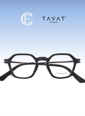 TAVAT意大利手工眼镜男女罐头机械风板材方框亚洲鼻托SC052-Ludo