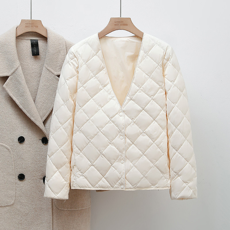 大衣内搭90白鸭绒轻薄保暖内胆羽绒服女短款2024冬季新款修身内胆,女装/女士精品,羽绒服,淘宝优惠券,粉丝福利购,淘宝优惠卷