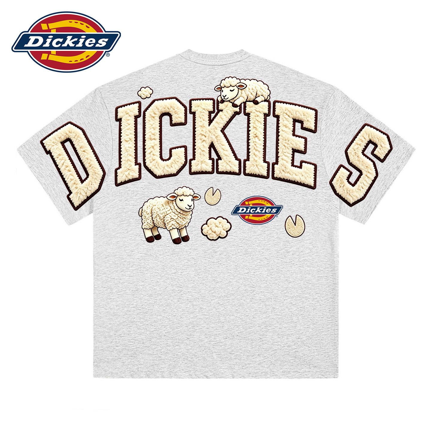 Dickies纯棉短袖t恤女士穿搭上衣