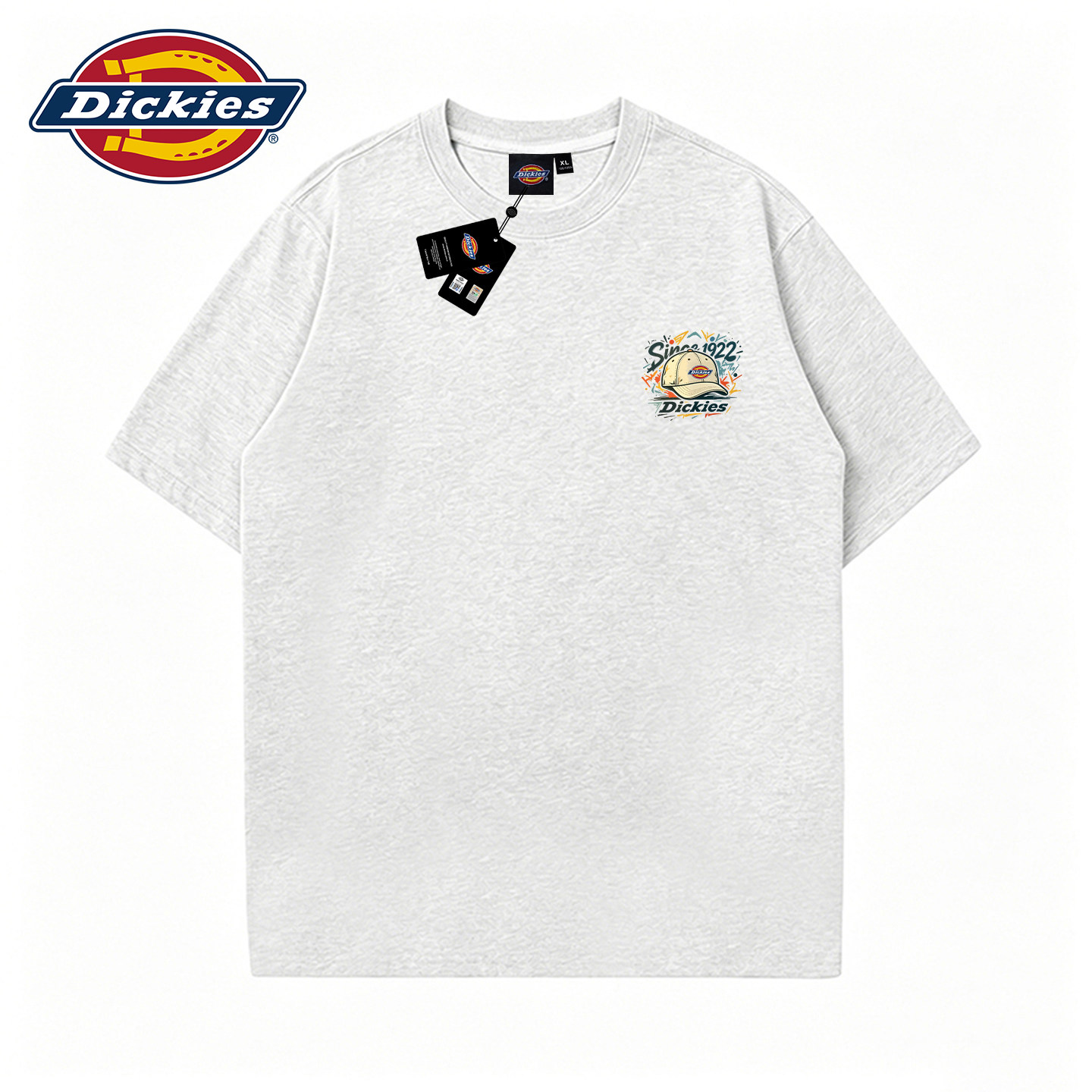 Dickies男士纯棉短袖t恤重磅体恤