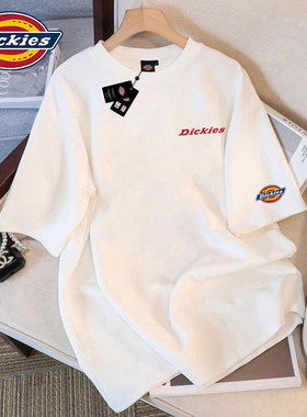 Dickies帝酷适280g重磅纯棉短袖t恤女士夏季2026新款宽松潮牌上衣