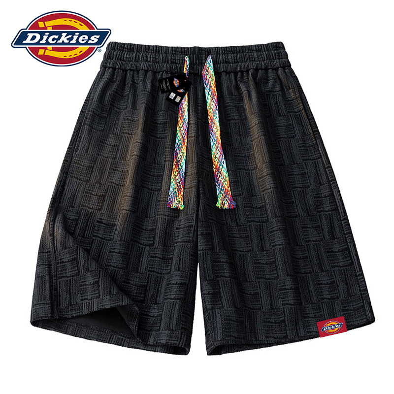Dickies格纹短裤男士休闲裤