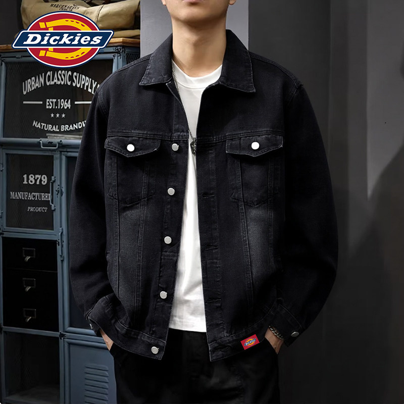 Dickies帝酷适美式牛仔外套男士春季2026新款高级感痞帅夹克上衣