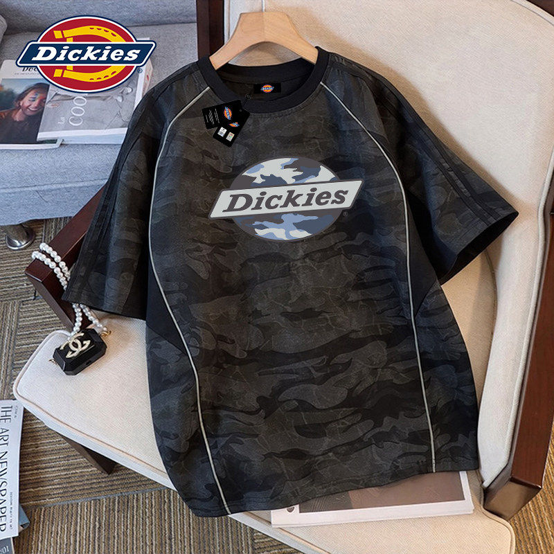 Dickies帝酷适迷彩短袖t恤男士夏季2026新款美式复古潮牌半袖上衣