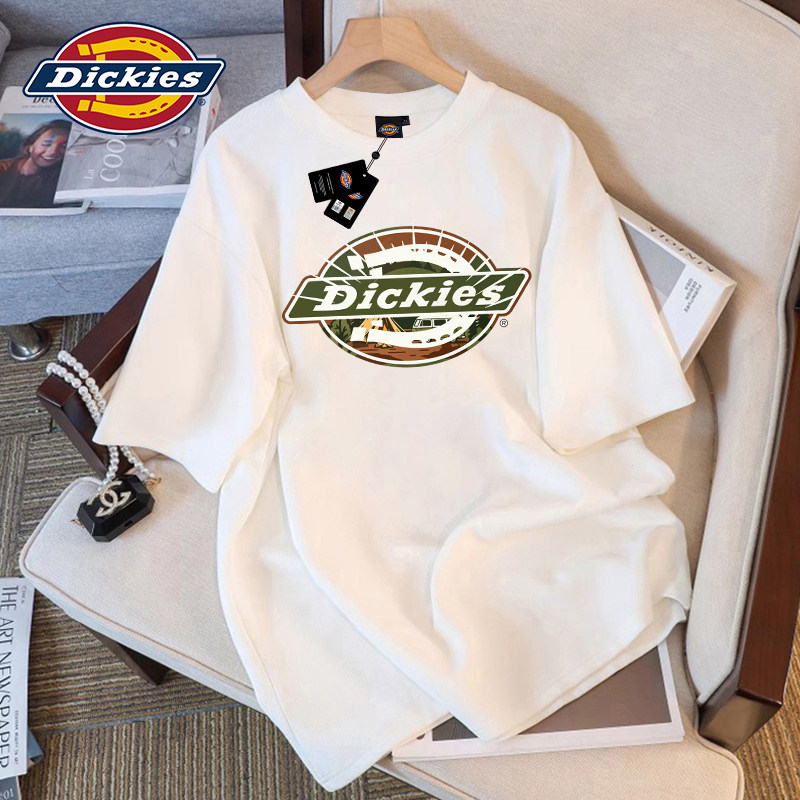 Dickies纯棉短袖t恤男士2026新款夏季潮牌今年流行的爆款重磅上衣