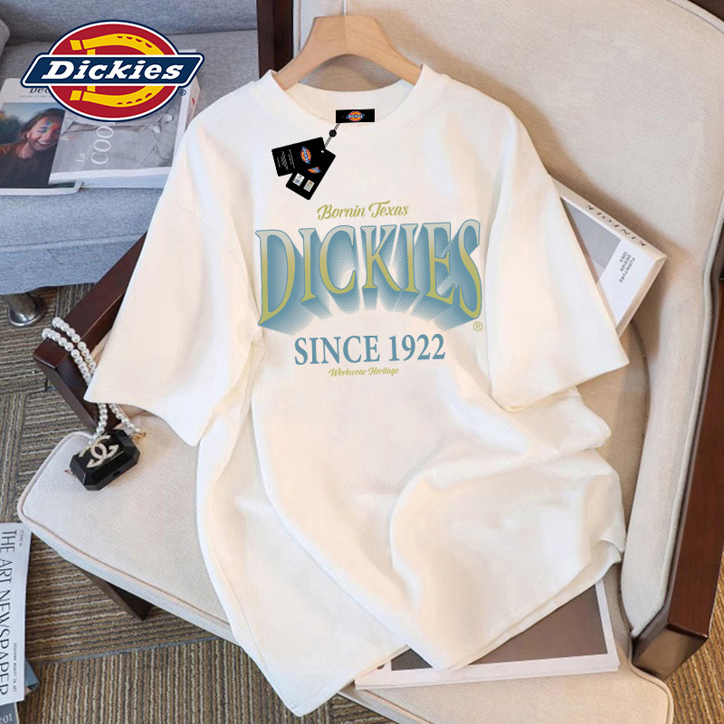 Dickies帝酷适短袖t恤女士夏季2026新款小个子设计感宽松体恤上衣