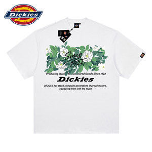 Dickies女士短袖t恤美式纯棉上衣