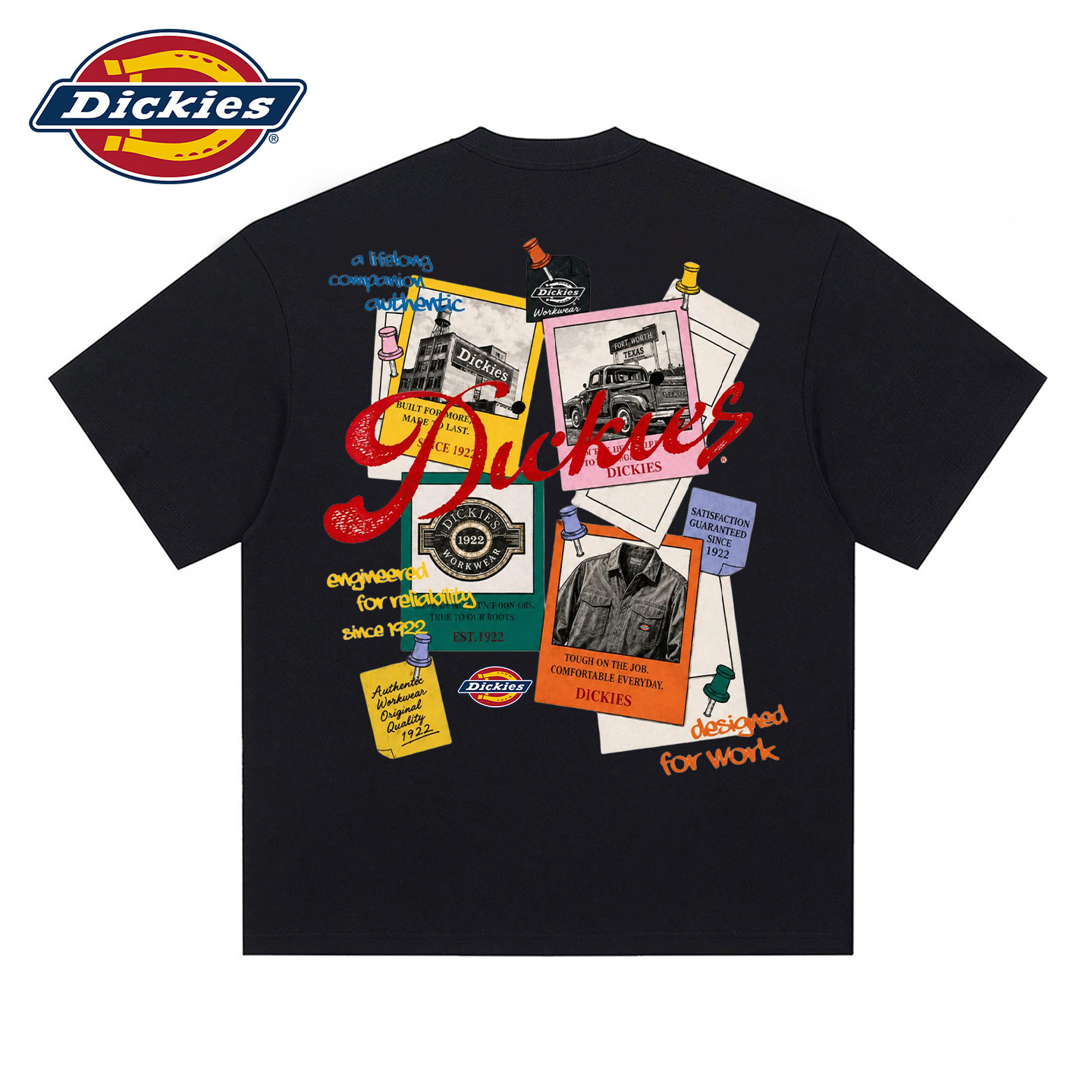 Dickies复古风短袖t恤男士上衣