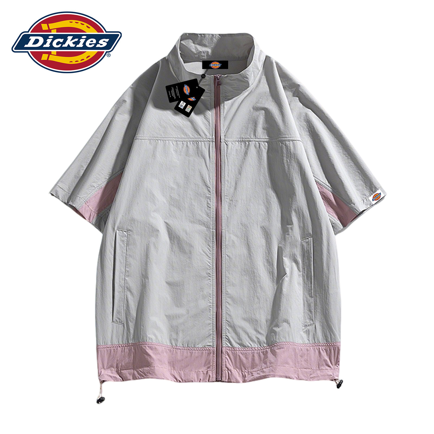 Dickies立领撞色拼接防晒衣男士