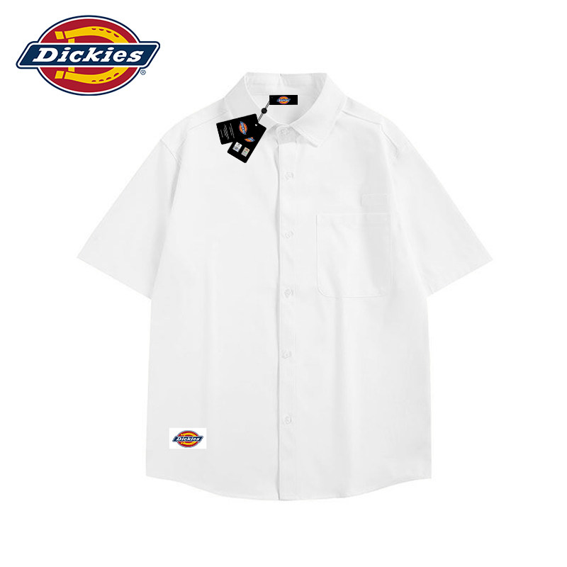 Dickies帝酷适男士短袖衬衫夏季2026新款美式高级感痞帅衬衣外套