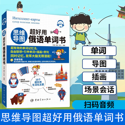 思维导图超好俄语单词基础