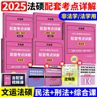 法学 2025文运版 民法学戴寰宇非法学 法硕联考民法专项辅导考点细化难点解析 法律硕士联考考试分析配套考点详解 文运法硕考研教材