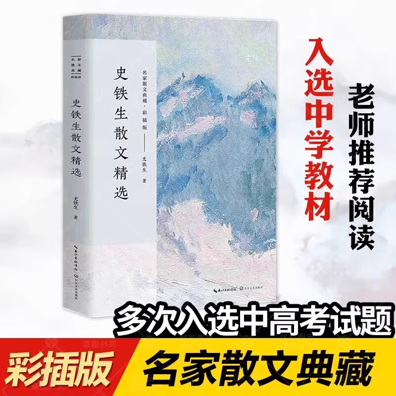 史铁生散文精选 史铁生 名家散文典藏彩插版我与地坛秋天的怀念病隙碎笔故乡的胡同史铁生作品散文集现当代文学随笔正版图书籍