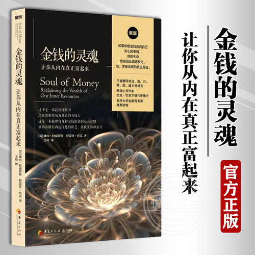 官方正版 金钱的灵魂 让你从内在真正富起来 经济学理财技巧书籍 金钱的价值生活的意义金钱走向灵魂的旅程 经济通俗读物书籍