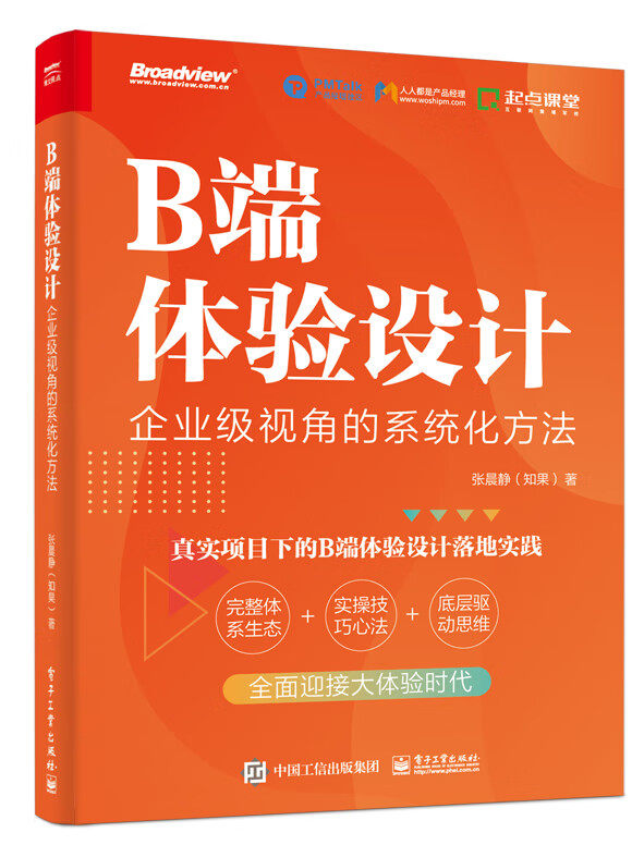 正版现货 B端体验设计:企业级视角的系统化方法(双色) 张晨静 端产品体验设计系统化方法 企业级B端体验设计 电子工业出版社高性价比高么？