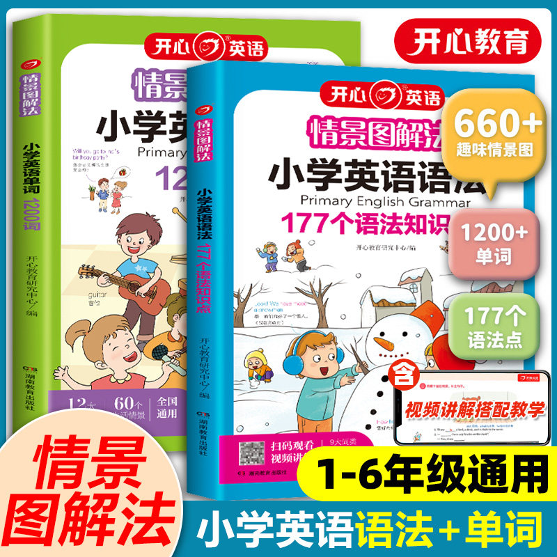 小学英语语法知识+英语单词大全