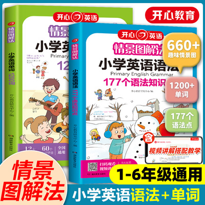 小学英语语法知识+英语单词大全
