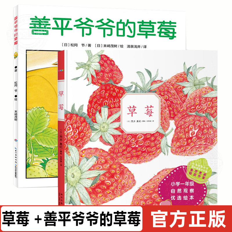 善平爷爷的草莓儿童成长启蒙绘本