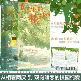 正版 乌云下的橘子树 一零九六 新增番外 青春文学高中校园暗恋青梅竹马从相看两厌到双向暗恋的校园言情小说