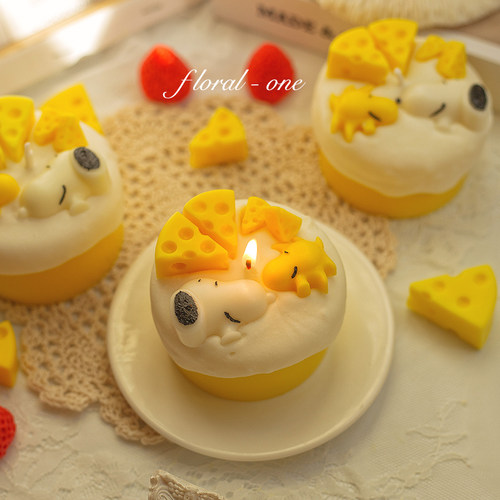 史努比小众生日礼物香薰蜡烛礼盒