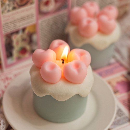 心愿果实蛋糕香薰蜡烛礼物生日