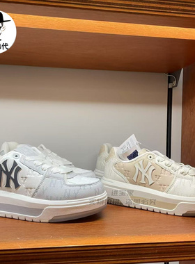 进宝家 韩国直邮MLB正品25年新款老花满标拼色增高学长鞋 SXM03