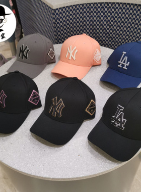 进宝家MLB棒球帽NY大标刺绣硬顶鸭舌帽 2022男女正品帽子CP85