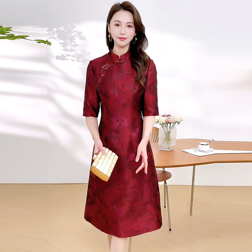 婚宴穿搭高端礼服旗袍裙