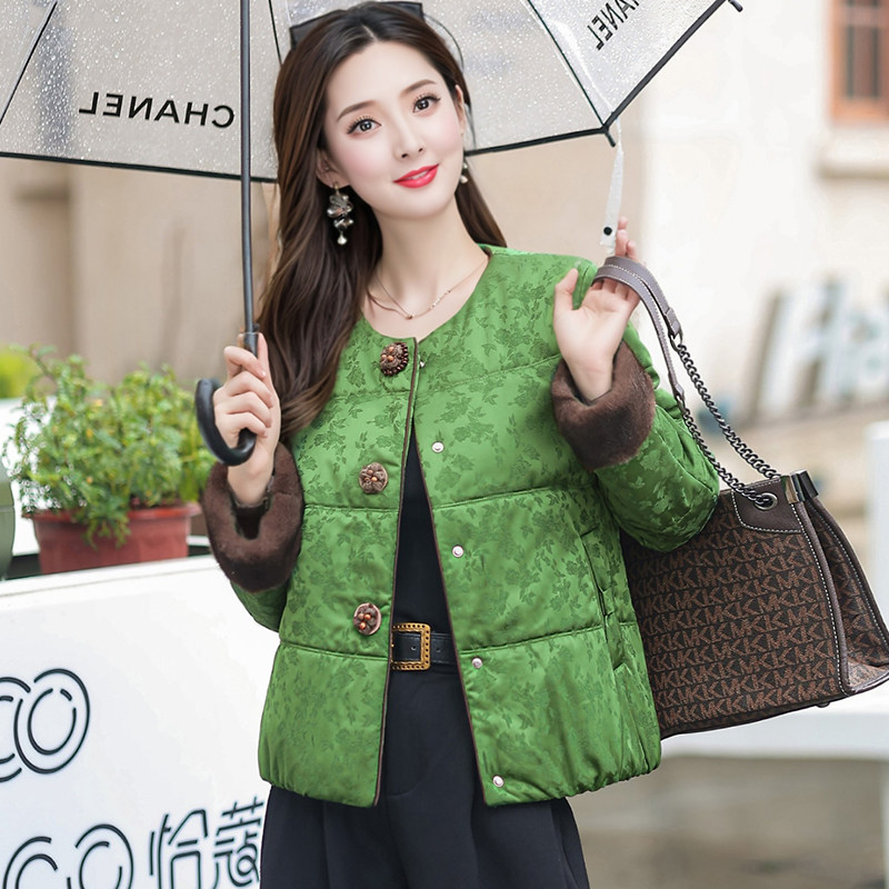 2025新款爆款冬季高级感唐装年轻款棉袄新中式洋气国风棉服外套女