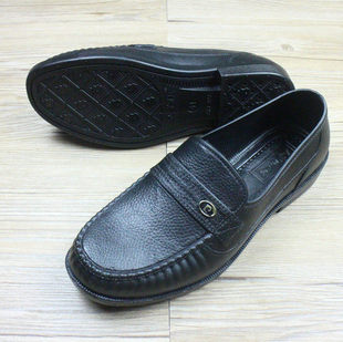 男士 耐磨套脚塑料仿皮鞋 休闲鞋 夏外穿工作鞋 防滑防水雨鞋 2026新品